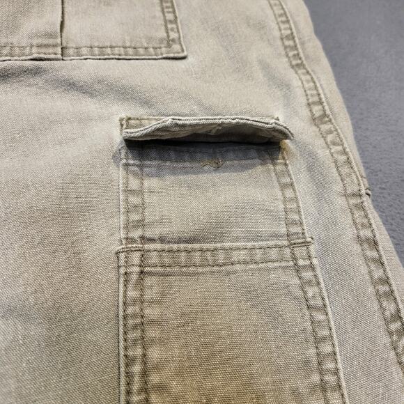 Bimini Bay Pants Mens 36x30 Beige Straight Leg Distressed - Picture 10 of 11